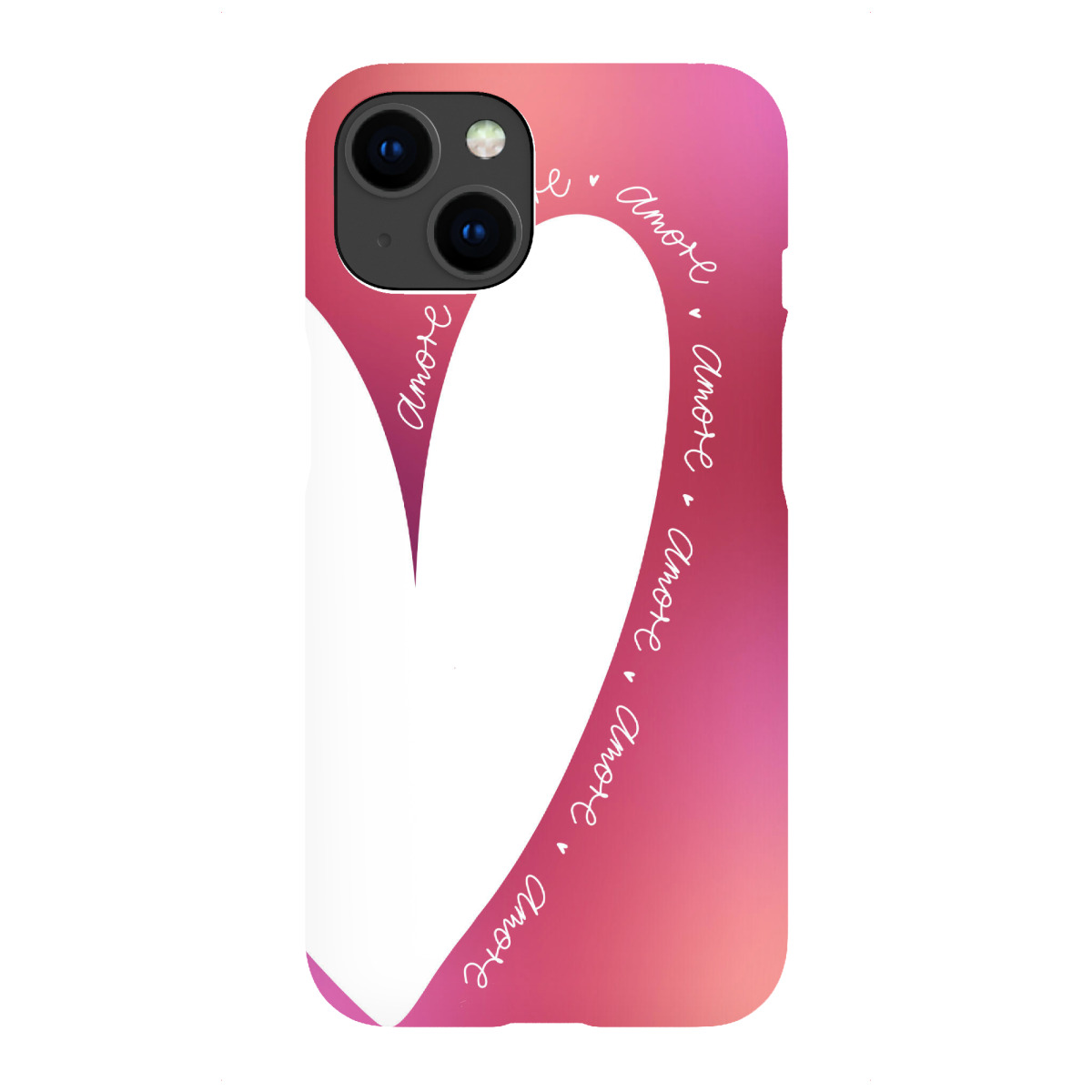 "Amore amore amore"für iPhone - Premium-Case Handyhülle artboxONE
