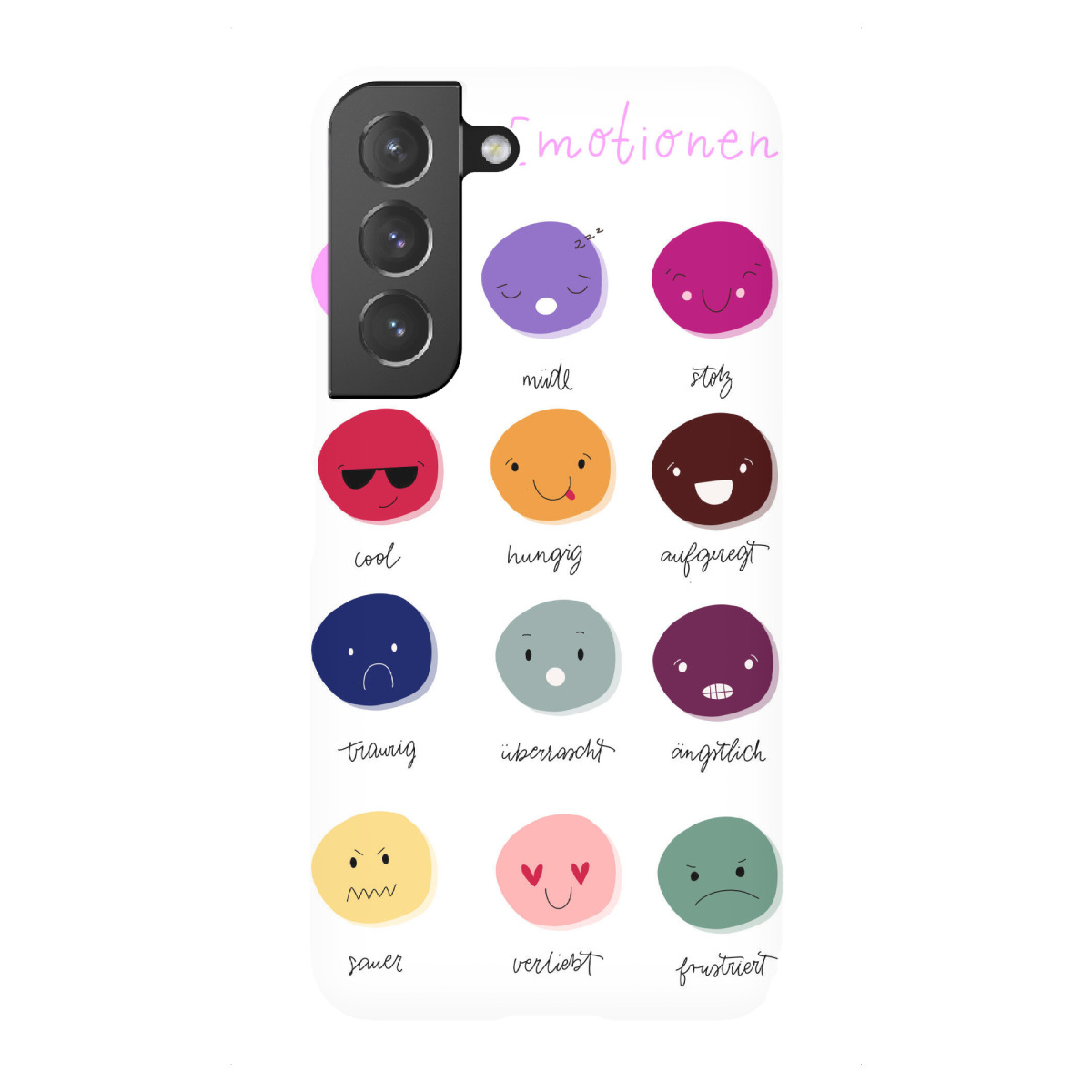 "Emotionen"für Samsung Galaxy - Premium-Case Handyhülle artboxONE