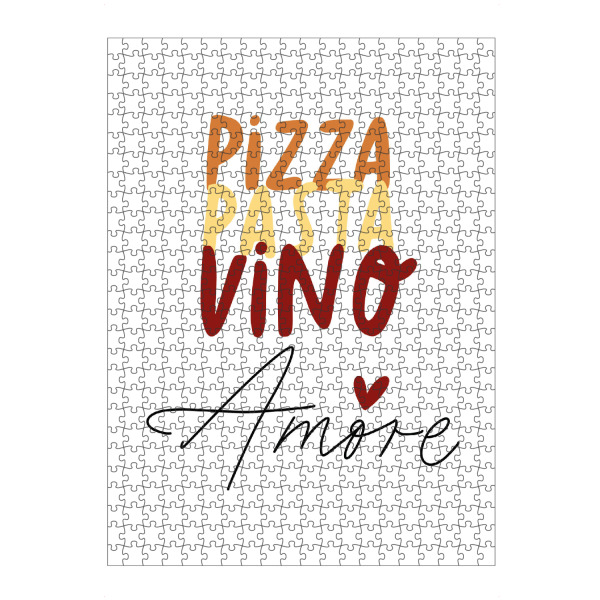 artboxONE Puzzle "Italien Liebe" artboxONE - Typografie,Essen & Trinken / Alkohol