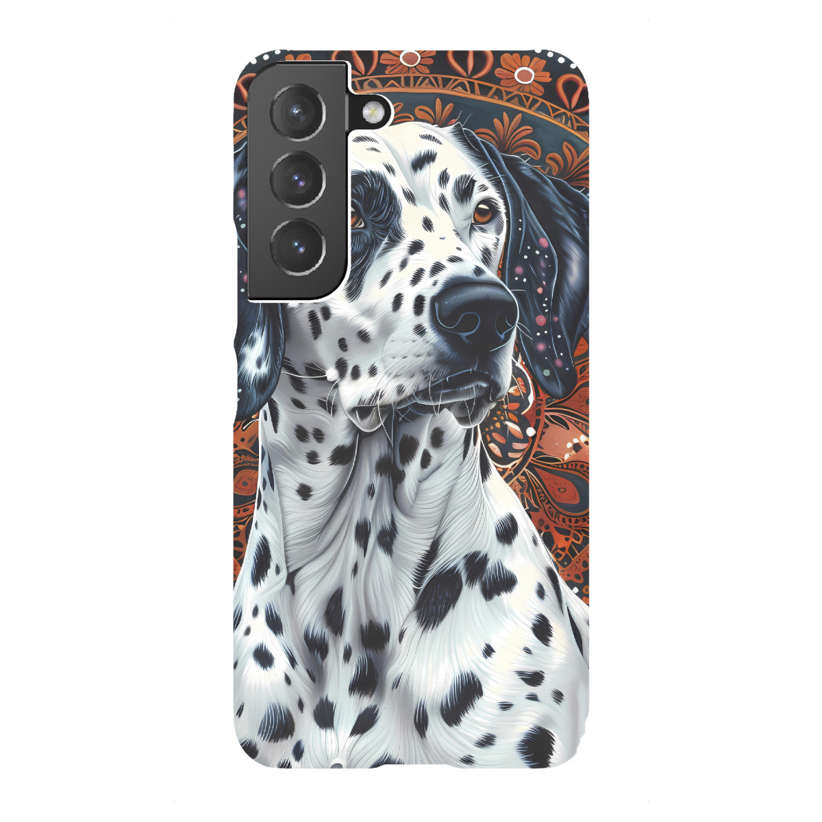 "Mandala - Dalmatiner"für Samsung Galaxy - Premium-Case Handyhülle artboxONE