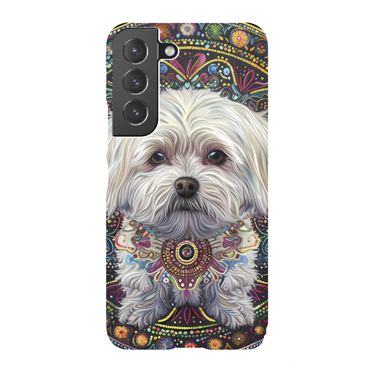 Samsung Galaxy "Mandala - Maltesisch" Premium-Case Handyhülle artboxONE
