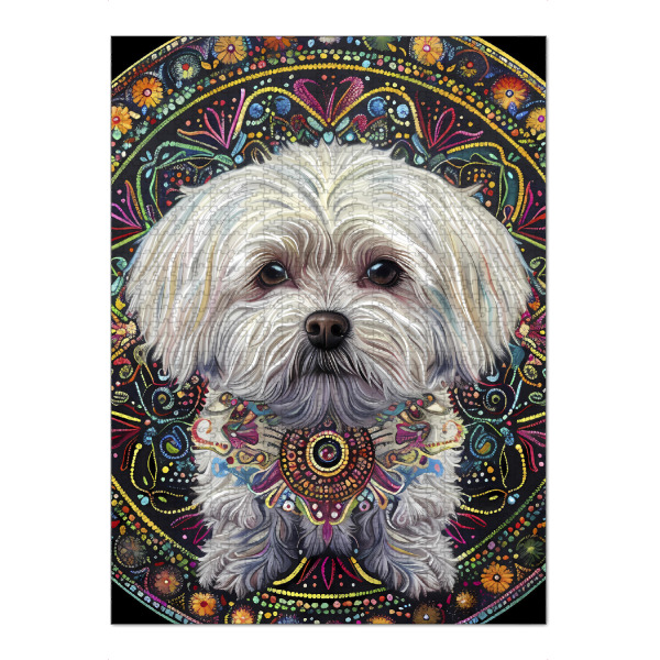 Puzzle Ravensburger "Mandala - Maltesisch" artboxONE - Natur,Tiere,Abstrakt