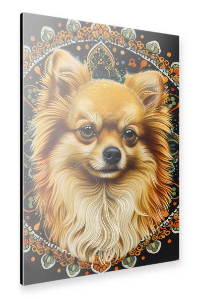 Alu-Dibond "Mandala - Pommern" 30x20 cm artboxONE