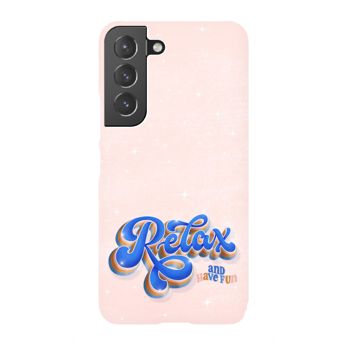 "Relax and Have Fun"für Samsung Galaxy - Premium-Case Handyhülle artboxONE