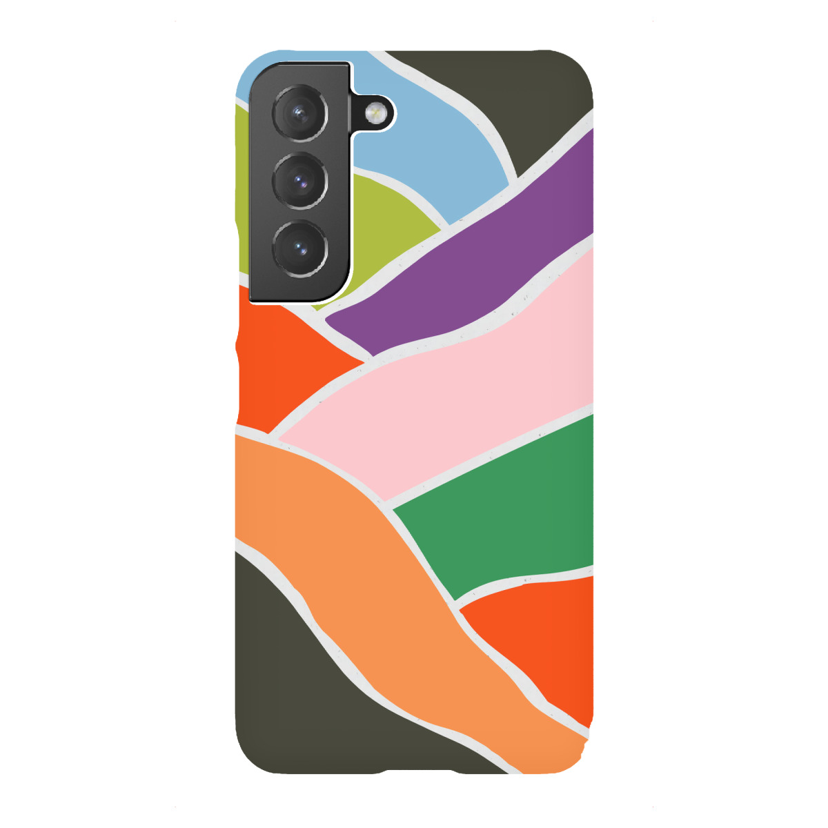 "Mutige abstrakte Natur"für Samsung Galaxy - Premium-Case Handyhülle artboxONE
