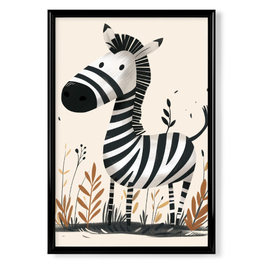 Zebra - Kinder Illustration