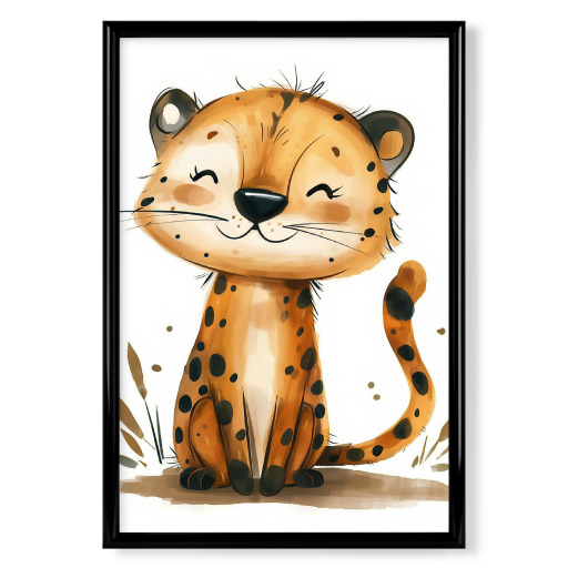 Gepard - Kinder Illustration