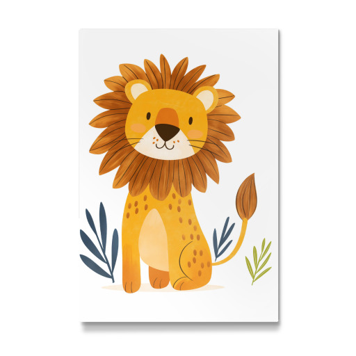 Löwe - Kinder Illustration