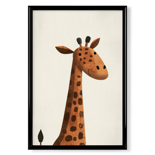 Giraffe Illustration für Kinder