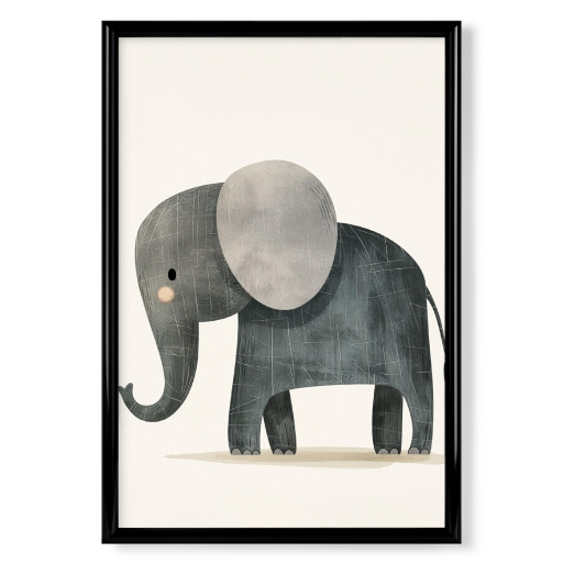 Elefant Illustration für Kinder