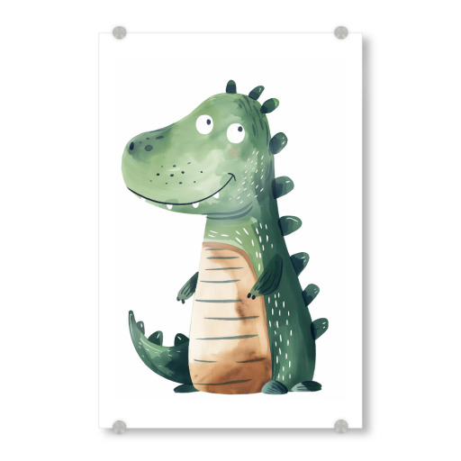 Krokodil - Kinder Illustration