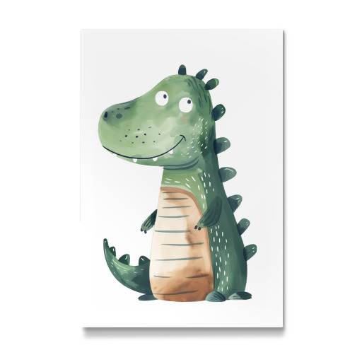 Krokodil - Kinder Illustration