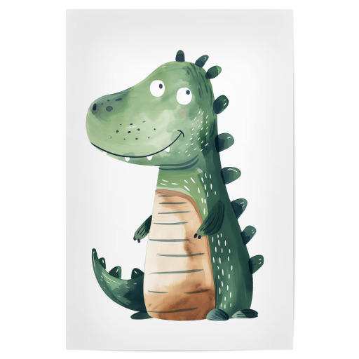 Krokodil - Kinder Illustration