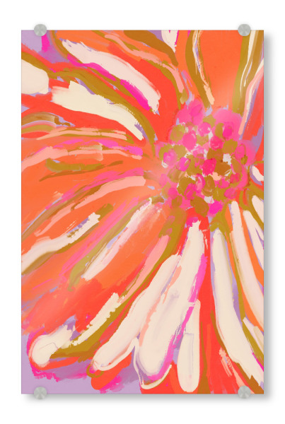 Acrylglasbild "Abstraktes Blumen Detail" artboxONE - Floral,Abstrakt,Für Mama