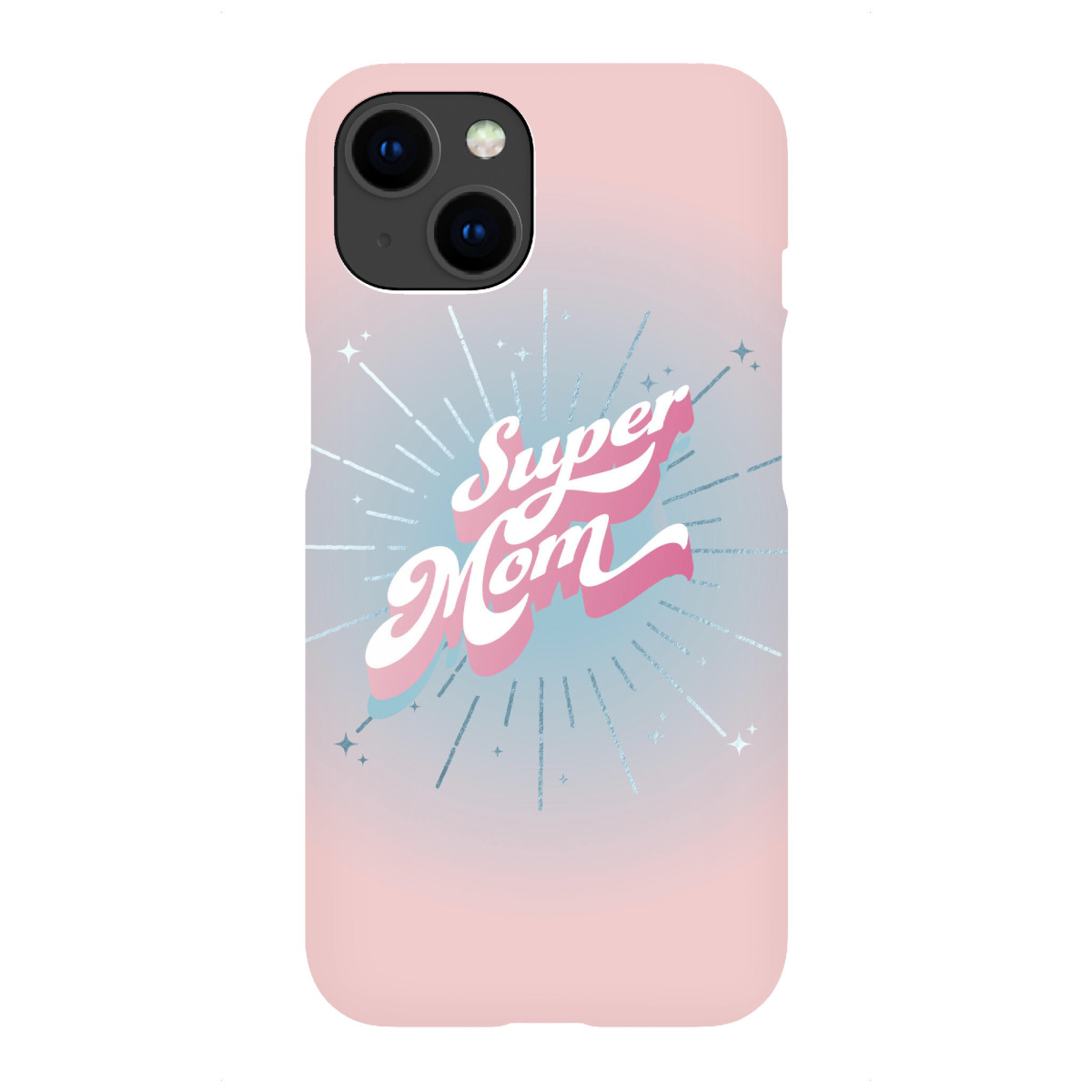 iPhone "Super Mom-Thema" Premium-Case Handyhülle artboxONE