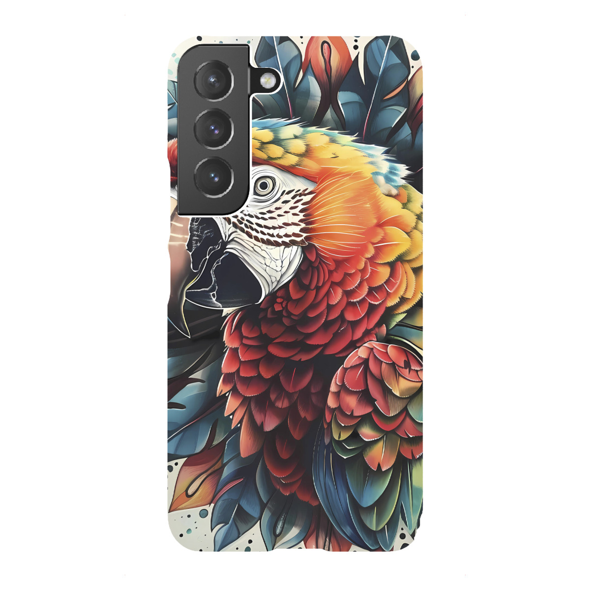 "Mandala - Roter Ara"für Samsung Galaxy - Premium-Case Handyhülle artboxONE