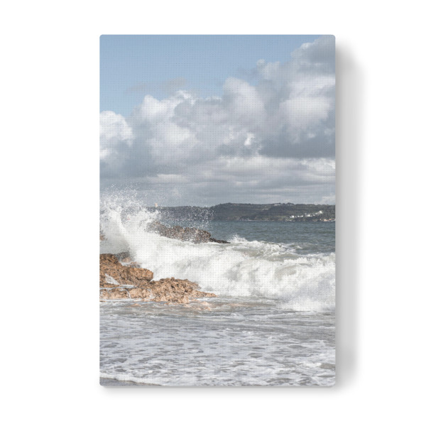 Leinwandbild "Wellen Rauschen" artboxONE - Natur,Reise / Strand und Meer,Reise / Länder