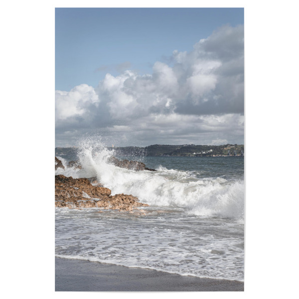 Poster "Wellen Rauschen" artboxONE - Natur,Reise / Strand und Meer,Reise / Länder