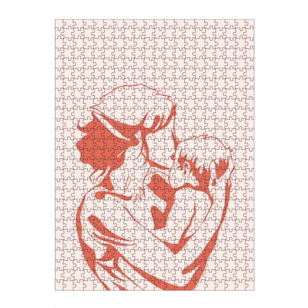 Puzzle Ravensburger "Mutterschaft Illustration" artboxONE - Menschen,Liebe