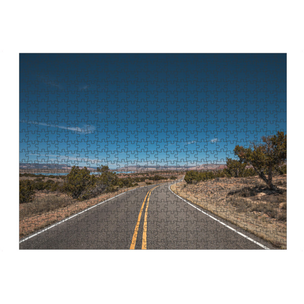 artboxONE Puzzle "USA Country Road" artboxONE - Reise,Reise / Länder - Amerika,Vereinigte staate,Landstraße,Straße,New mexico - Bild amerika