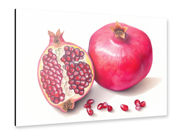 Alu-Dibond "Granatapfel" 30x20 cm artboxONE