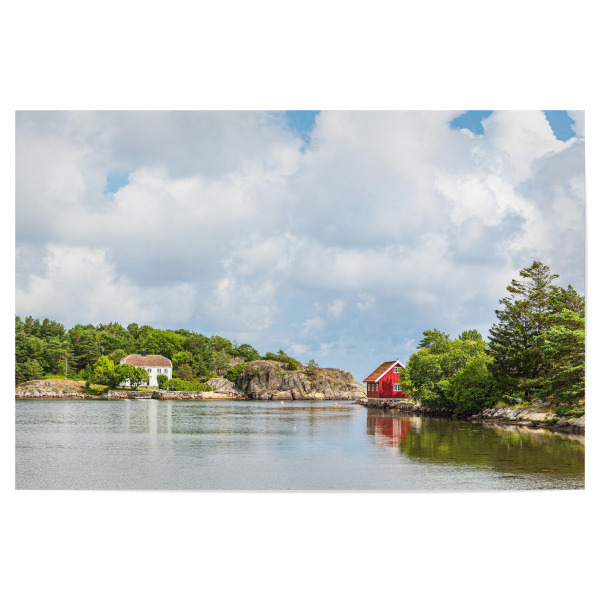 Poster "Landschaft in Südnorwegen" artboxONE - Natur,Reise,Reise / Strand und Meer,Reise / Länder