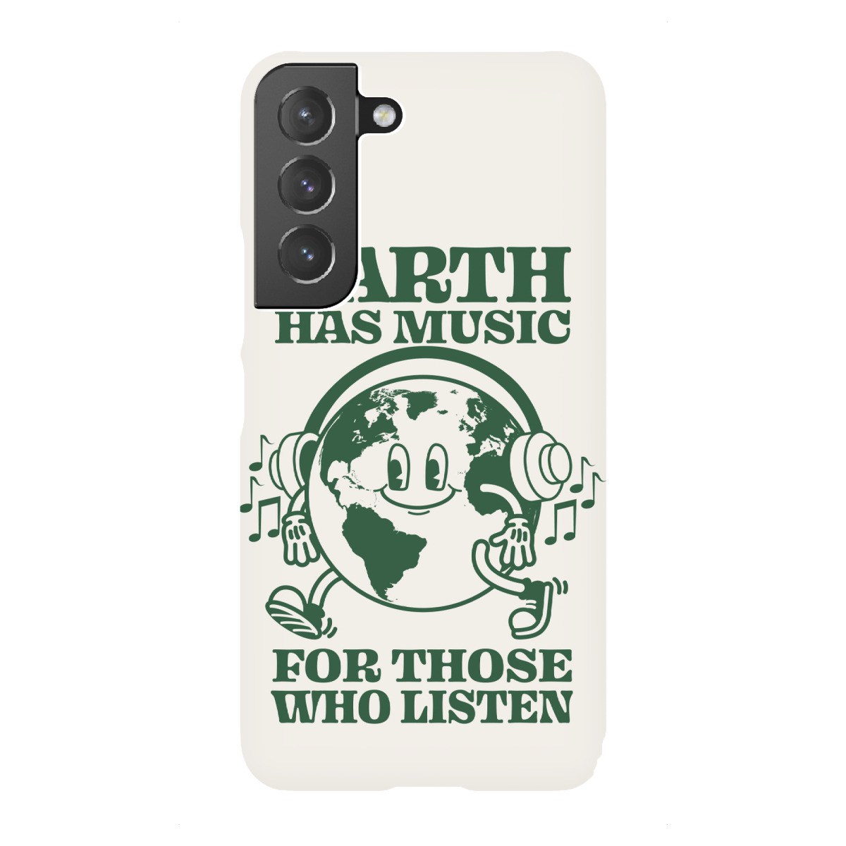 Samsung Galaxy "Die Erde hat Musik" Premium-Case Handyhülle artboxONE