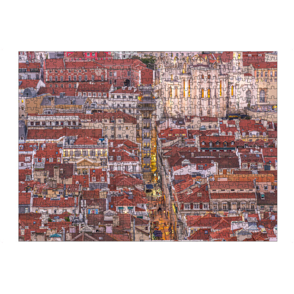 artboxONE Puzzle "Lissabon Metropole" artboxONE - Architektur,Geometrie,Reise / Länder