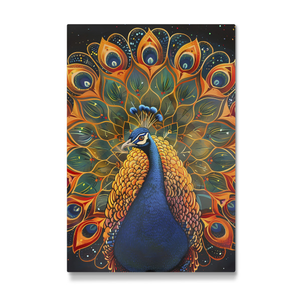 Galerie-Print "Mandala - Pfau" 30x20 cm artboxONE