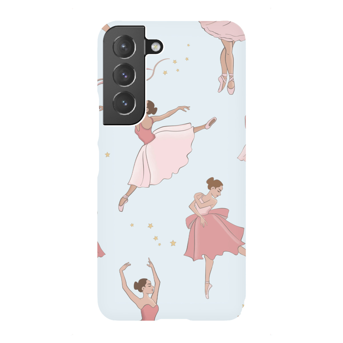 Samsung Galaxy "Folge deinen Träumen | Ballerinas" Premium-Case Handyhülle artboxONE