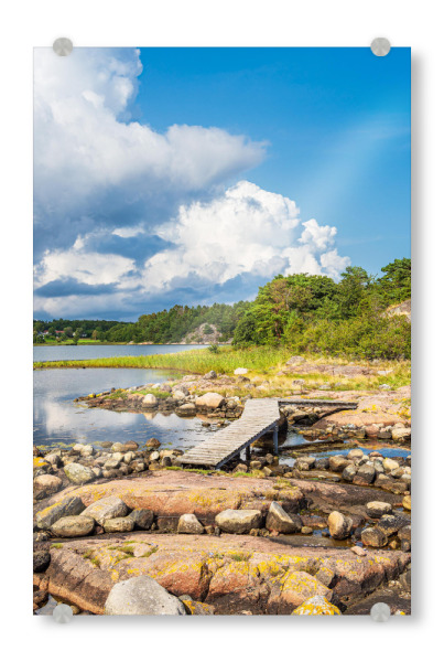 Acrylglasbild "Naturreservat in Norwegen" artboxONE - Natur,Reise,Reise / Strand und Meer,Reise / Länder