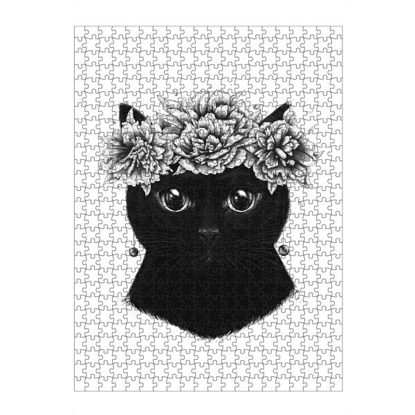 artboxONE Puzzle "Frida Catlo" artboxONE - Natur,Floral,Tiere,Für Mama,Lustig