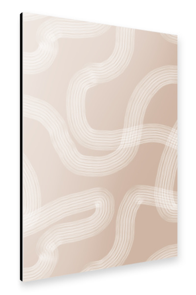 Alu-Dibond "Zen-Gartensand" 30x20 cm artboxONE