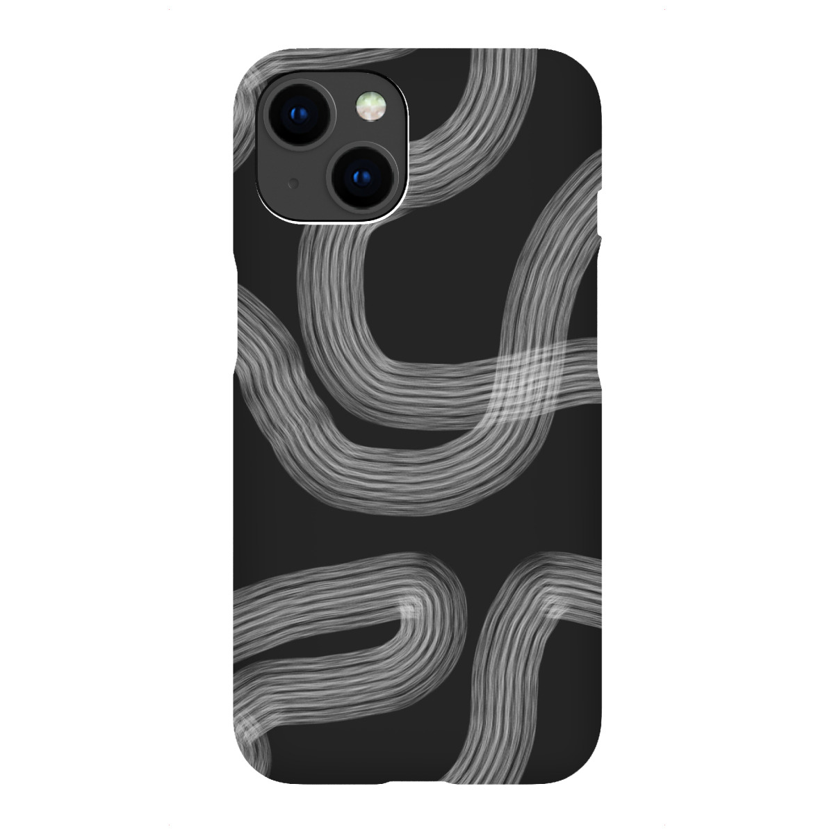 "Zen-Garten dunkel"für iPhone - Premium-Case Handyhülle artboxONE