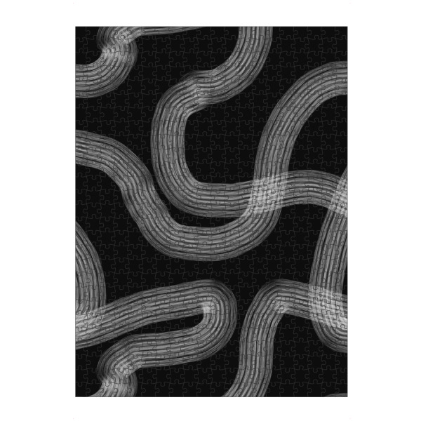 Puzzle Ravensburger "Zen-Garten dunkel" artboxONE - Abstrakt,Geometrie