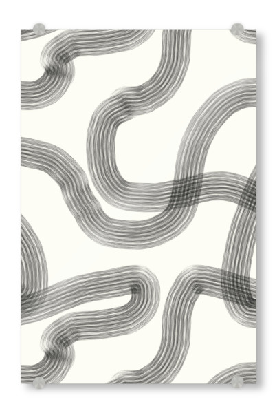 Acrylglasbild "Zen-Gartenlicht" artboxONE - Abstrakt,Geometrie