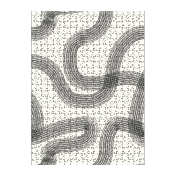 artboxONE Puzzle "Zen-Gartenlicht" artboxONE - Abstrakt,Geometrie