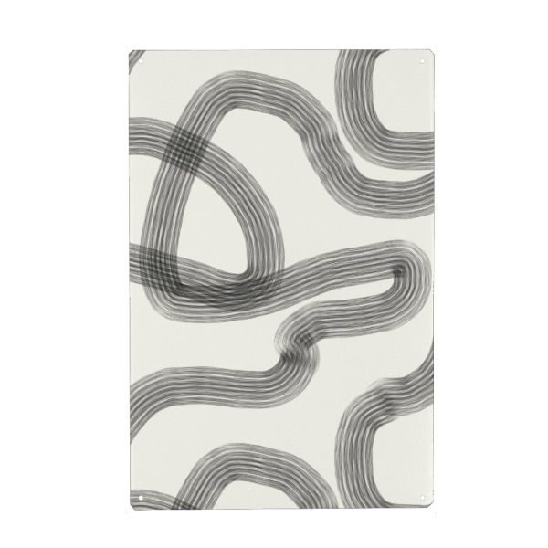 Holzbild "Trockenes Gartenlicht" artboxONE - Abstrakt,Geometrie