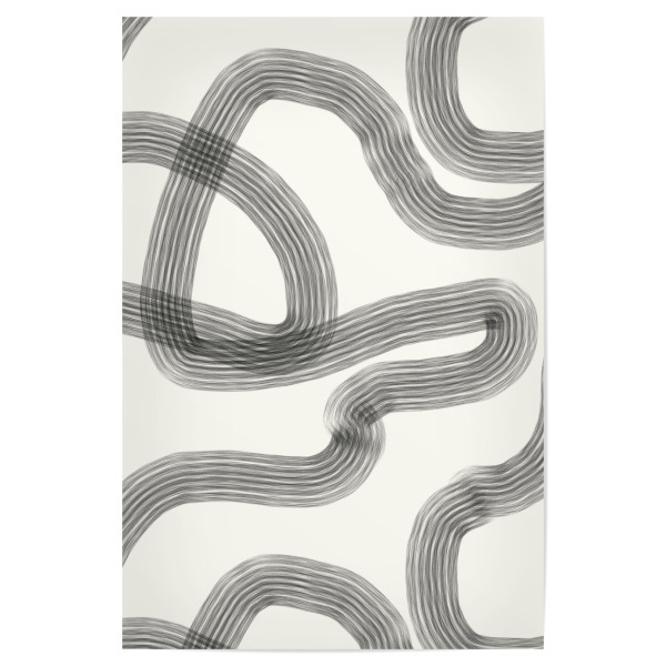 Poster "Trockenes Gartenlicht" artboxONE - Abstrakt,Geometrie