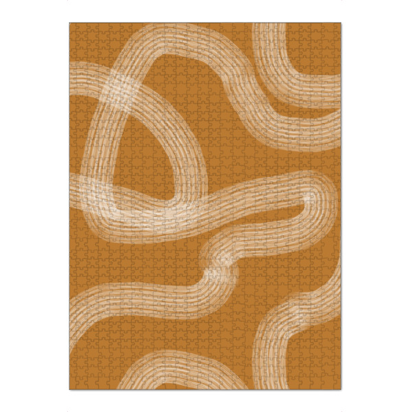 Puzzle Ravensburger "Trockener Kurkuma aus dem Garten" artboxONE - Abstrakt