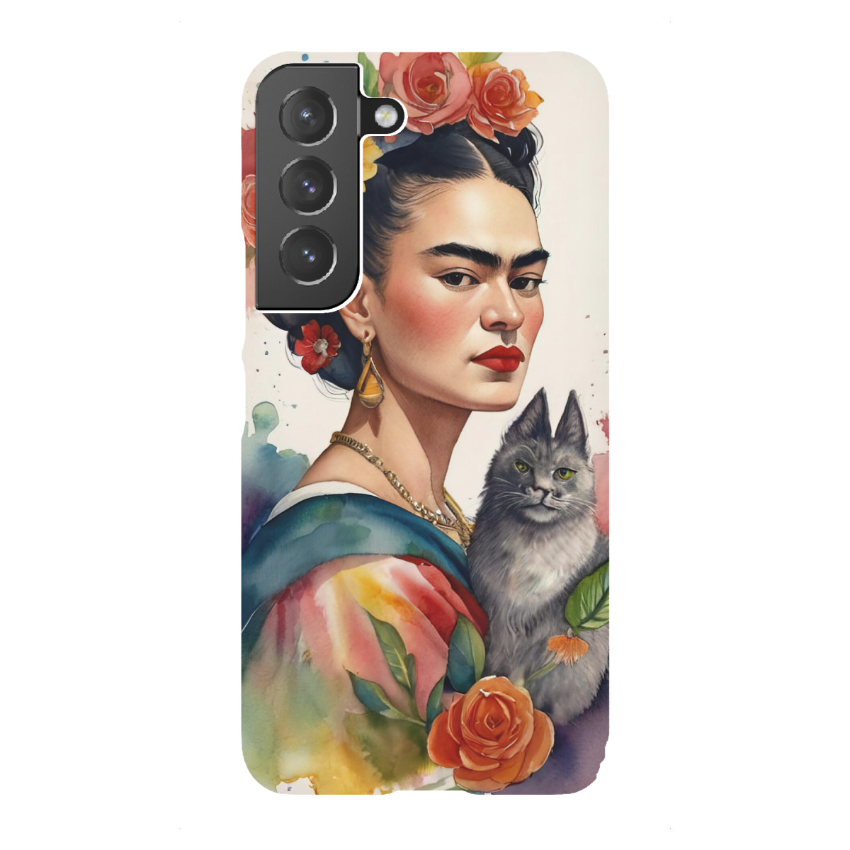 "Frida Kahlo E"für Samsung Galaxy - Premium-Case Handyhülle artboxONE