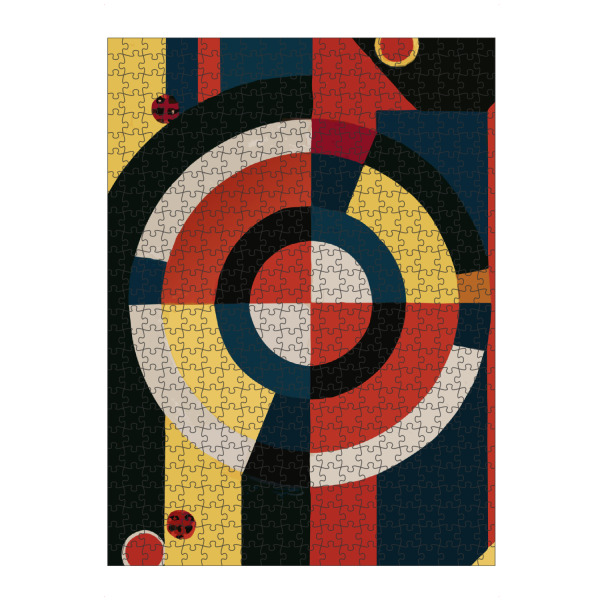 Puzzle Ravensburger "Abstract painting colorful" artboxONE - Abstrakt,Geometrie