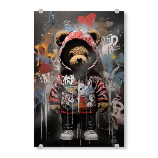 Graffiti bear