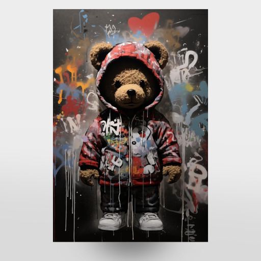 Graffiti bear