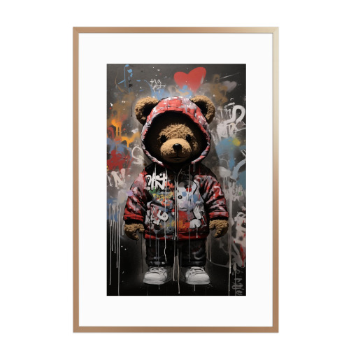 Graffiti bear