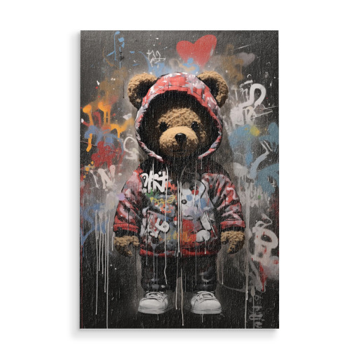 Graffiti bear