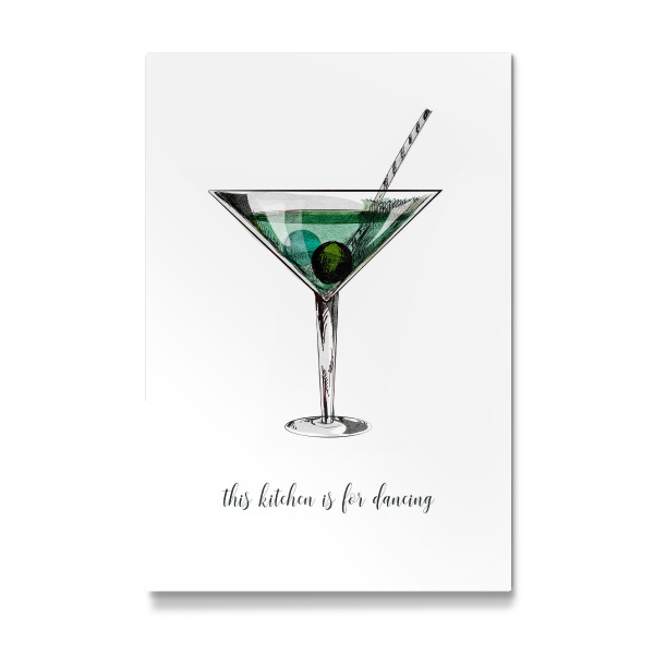 Galerie-Print "Kitchen is for dancing" 30x20 cm artboxONE
