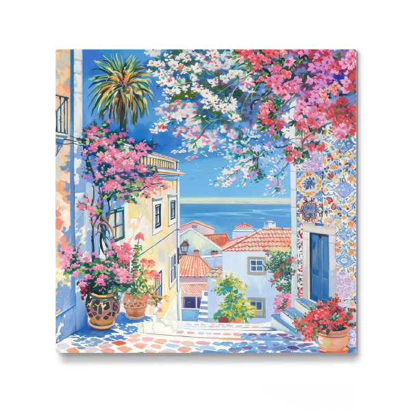 Galerie-Print "Mediterrane Sommerprise" 30x30 cm artboxONE