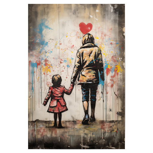 Mother's love x Banksy