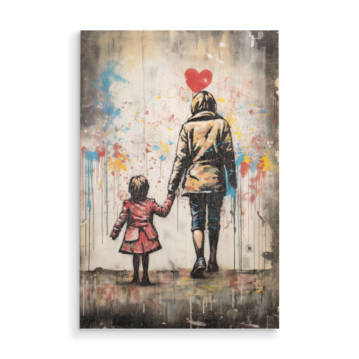 Mother's love x Banksy